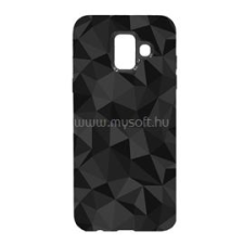 Gigapack Szilikon telefonvédő (3D, gyémánt minta) FEKETE (GP-76749) tok és táska