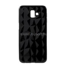 Gigapack Szilikon telefonvédő (3D, gyémánt minta) FEKETE (GP-82117) tok és táska