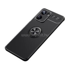 Gigapack Szilikon telefonvédő (asztali tartó, tartógyűrű, 360°, mágneses) FEKETE (GP-139420) tok és táska