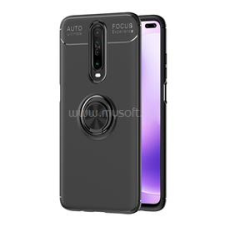 Gigapack Szilikon telefonvédő (asztali tartó, tartógyűrű, 360°, mágneses) FEKETE (GP-93479) tok és táska