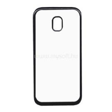 Gigapack Szilikon telefonvédő (fémhatású keret) FEKETE (GP-72134) tok és táska