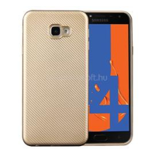 Gigapack Szilikon telefonvédő (karbon minta) ARANY (GP-82121) tok és táska