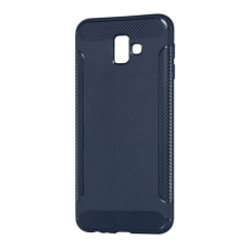 Gigapack Szilikon telefonvédő (közepesen ütésálló, karbon minta) SÖTÉTKÉK [Samsung Galaxy J6 Plus (SM-J610F)] (5996457833979) tok és táska