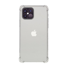 Gigapack Szilikon telefonvédő (közepesen ütésálló, légpárnás sarok) ÁTLÁTSZÓ [Apple iPhone 12 Pro] (5996591002316) tok és táska