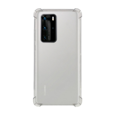 Gigapack Szilikon telefonvédő (közepesen ütésálló, légpárnás sarok) ÁTLÁTSZÓ Huawei P40 Pro 5G tok és táska