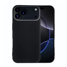 Gigapack Szilikon telefonvédő (matt) FEKETE Apple iPhone 17 Pro Max tok és táska