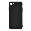 Gigapack Szilikon telefonvédő (matt) FEKETE [Apple iPhone SE 3 (2022)] (5996457657858)