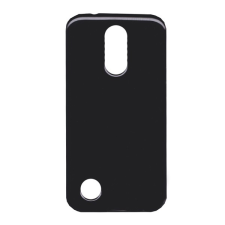 Gigapack Szilikon telefonvédő (matt) FEKETE [LG K10 (2017) M250n] (5996457696949) tok és táska