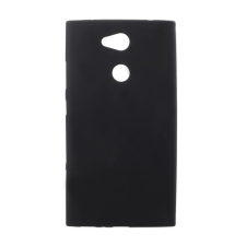 Gigapack Szilikon telefonvédő (matt) FEKETE [Sony Xperia L2 (H4311)] (5996457756438) tok és táska
