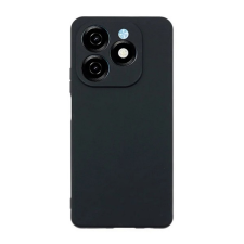 Gigapack Szilikon telefonvédő (matt) FEKETE Tecno Spark 20 tok és táska