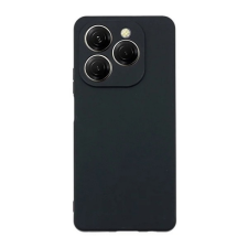 Gigapack Szilikon telefonvédő (matt) FEKETE Tecno Spark 20 Pro tok és táska
