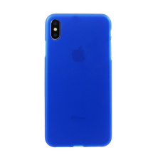 Gigapack Szilikon telefonvédő (matt) KÉK [Apple iPhone XS Max 6.5] (5996457803125) tok és táska
