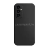 Gigapack Szilikon telefonvédő (matt, mikrofiber plüss karcolásmentesítő belső, prémium) FEKETE (GP-191409)