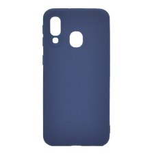 Gigapack Szilikon telefonvédő (matt) SÖTÉTKÉK [Samsung Galaxy A40 (SM-A405F)] (5996457866182) tok és táska