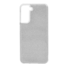 Gigapack Szilikon telefonvédő (műanyag belső, csillogó hátlap) EZÜST (GP-103180) tok és táska