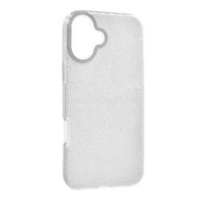 Gigapack Szilikon telefonvédő (műanyag belső, csillogó hátlap) EZÜST (GP-160076) tok és táska