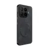 Gigapack Szilikon telefonvédő nappa bőr hátlap légpárnás sarok MagSafe Xiaomi 17T fekete GP-189527
