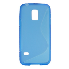 Gigapack Szilikon telefonvédő (S-line) KÉK [Samsung Galaxy S5 mini (SM-G800)] (5996457474202) tok és táska