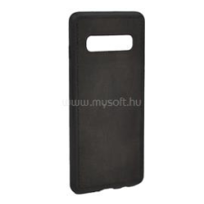 Gigapack Szilikon telefonvédő (szövet minta) FEKETE (GP-84536) tok és táska