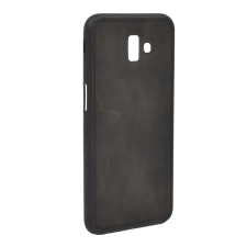 Gigapack Szilikon telefonvédő (szövet minta) FEKETE Samsung Galaxy J6 Plus (SM-J610F) tok és táska