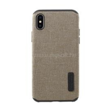 Gigapack Szilikon telefonvédő (textil bevonat) VILÁGOSBARNA (GP-78177) tok és táska