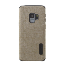 Gigapack Szilikon telefonvédő (textil bevonat) VILÁGOSBARNA Samsung Galaxy S9 (SM-G960) tok és táska