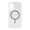 Gigapack Szilikon telefonvédő (ultravékony, műanyag hátlap, MagSafe, légpárnás sarok) FEKETE (GP-180088)