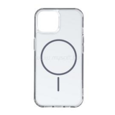 Gigapack Szilikon telefonvédő (ultravékony, műanyag hátlap, MagSafe, légpárnás sarok) SÖTÉTSZÜRKE (GP-171579) tok és táska