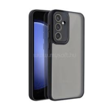 Gigapack Szilikon telefonvédő (ütésállóság, akril hátlap, kameravédő) FEKETE (GP-153334) tok és táska