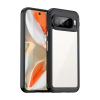 Gigapack Szilikon telefonvédő (ütésállóság, átlátszó hátlap) FEKETE Google Pixel 10 Pro XL "Gigapack csomagolás" (GP-174323) (GP-174323)