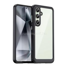 Gigapack Szilikon telefonvédő (ütésállóság, átlátszó hátlap) FEKETE (GP-161636) tok és táska