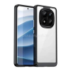 Gigapack Szilikon telefonvédő (ütésállóság, átlátszó hátlap) FEKETE (GP-166717)