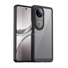 Gigapack Szilikon telefonvédő (ütésállóság, átlátszó hátlap) FEKETE (GP-171594) tok és táska