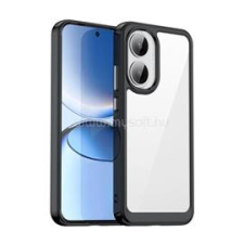 Gigapack Szilikon telefonvédő (ütésállóság, átlátszó hátlap) FEKETE (GP-172374) tok és táska