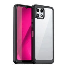 Gigapack Szilikon telefonvédő (ütésállóság, átlátszó hátlap) FEKETE T Phone 2 5G tok és táska