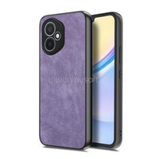 Gigapack Szilikon telefonvédő (ütésállóság, bőr hatású hátlap, kameravédő) LILA (GP-171922) tok és táska