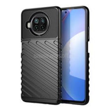 Gigapack Szilikon telefonvédő (ütésállóság, csíkos, dombor minta) FEKETE (GP-101297) tok és táska