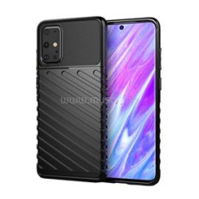 Gigapack Szilikon telefonvédő (ütésállóság, csíkos, dombor minta) FEKETE (GP-92958) tok és táska