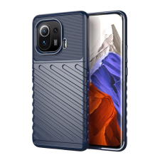 Gigapack Szilikon telefonvédő (ütésállóság, csíkos, dombor minta) SÖTÉTKÉK tok és táska