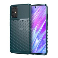 Gigapack Szilikon telefonvédő (ütésállóság, csíkos, dombor minta) SÖTÉTZÖLD (GP-92964) tok és táska