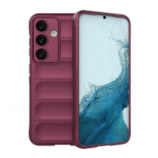 Gigapack Szilikon telefonvédő (ütésállóság, kameravédő, 3D) BORDÓ tok és táska