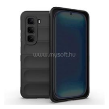 Gigapack Szilikon telefonvédő (ütésállóság, kameravédő, 3D) FEKETE (GP-168021) tok és táska