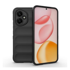 Gigapack Szilikon telefonvédő (ütésállóság, kameravédő, 3D) FEKETE Honor 400 tok és táska