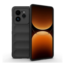 Gigapack Szilikon telefonvédő (ütésállóság, kameravédő, 3D) FEKETE Realme GT 7 Pro 5G tok és táska