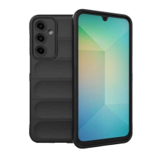 Gigapack Szilikon telefonvédő (ütésállóság, kameravédő, 3D) FEKETE Samsung Galaxy A16 tok és táska