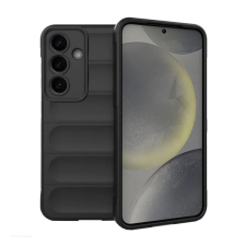Gigapack Szilikon telefonvédő (ütésállóság, kameravédő, 3D) FEKETE Samsung Galaxy S25 (SM-S931) tok és táska