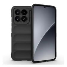 Gigapack Szilikon telefonvédő (ütésállóság, kameravédő, 3D) FEKETE Xiaomi 15 tok és táska