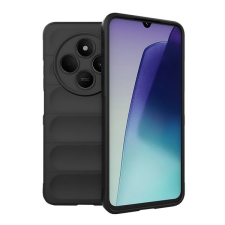 Gigapack Szilikon telefonvédő (ütésállóság, kameravédő, 3D) FEKETE Xiaomi Redmi 14C 4G tok és táska