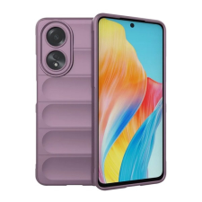 Gigapack Szilikon telefonvédő (ütésállóság, kameravédő, 3D) LILA tok és táska