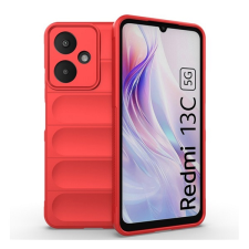 Gigapack Szilikon telefonvédő (ütésállóság, kameravédő, 3D) PIROS Xiaomi Redmi 13C tok és táska